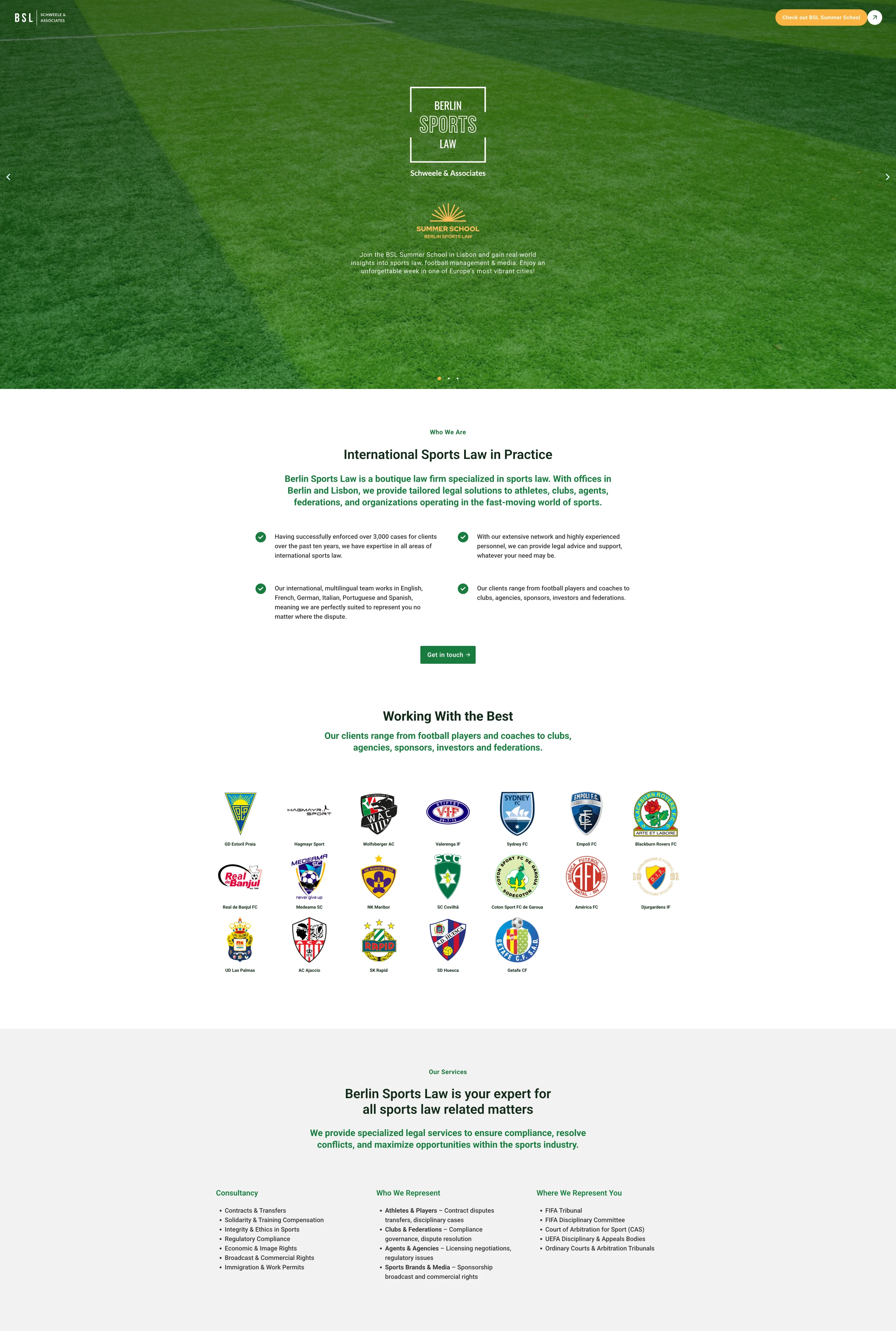 International Sports Law in Practice Berlin Sports Law