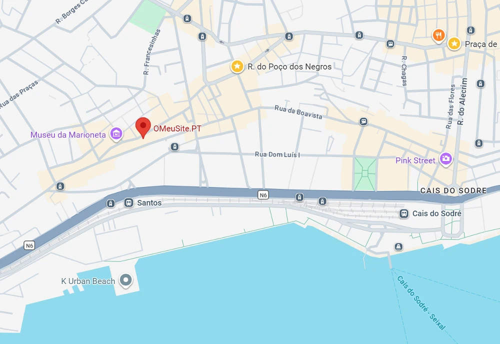 Mapa localizacao omeusite pt