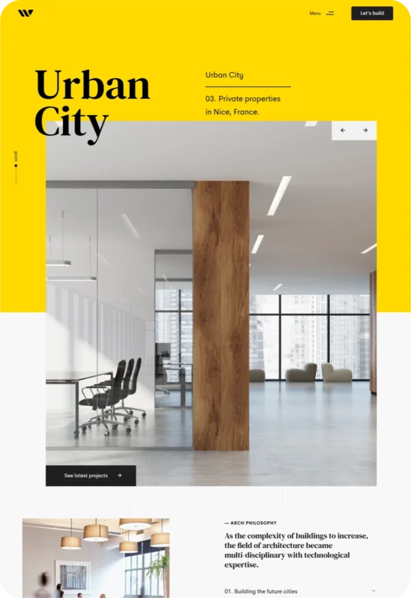 Exemplo de landing page profissional para startup com design moderno, clean e otimizado para dispositivos móveis.